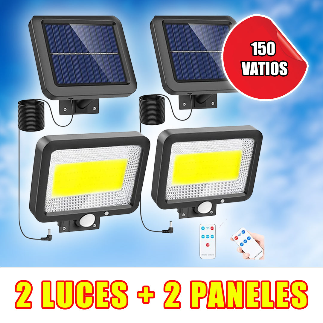 2-PACK Lámpara Solar Recargable